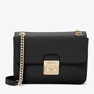 Michael Kors Brandi Medium Saffiano Leather Shoulder Bag